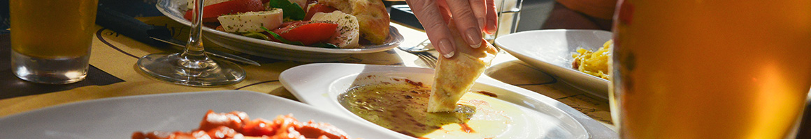 Eating Mediterranean at Atlas Mediterranean Kitchen restaurant in Simi Valley, CA.